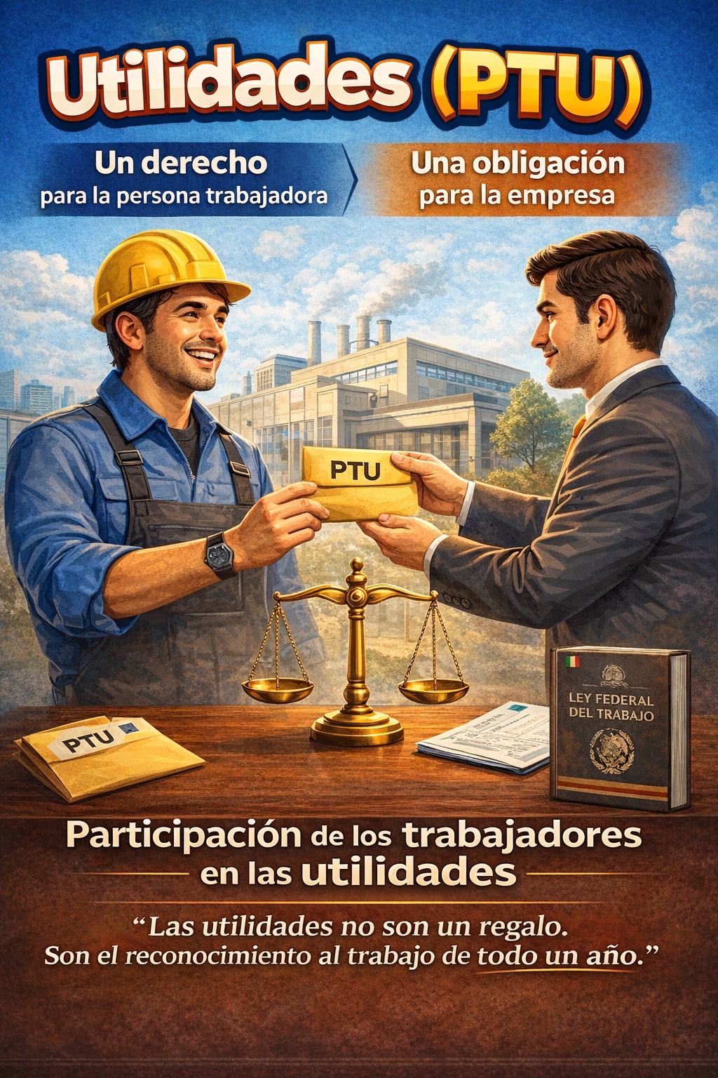 Participación de los Trabajadores en las Utilidades (PTU): qué es, quién la recibe y cuándo se paga